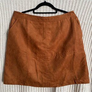 Banana Republic Faux Leather Skirt